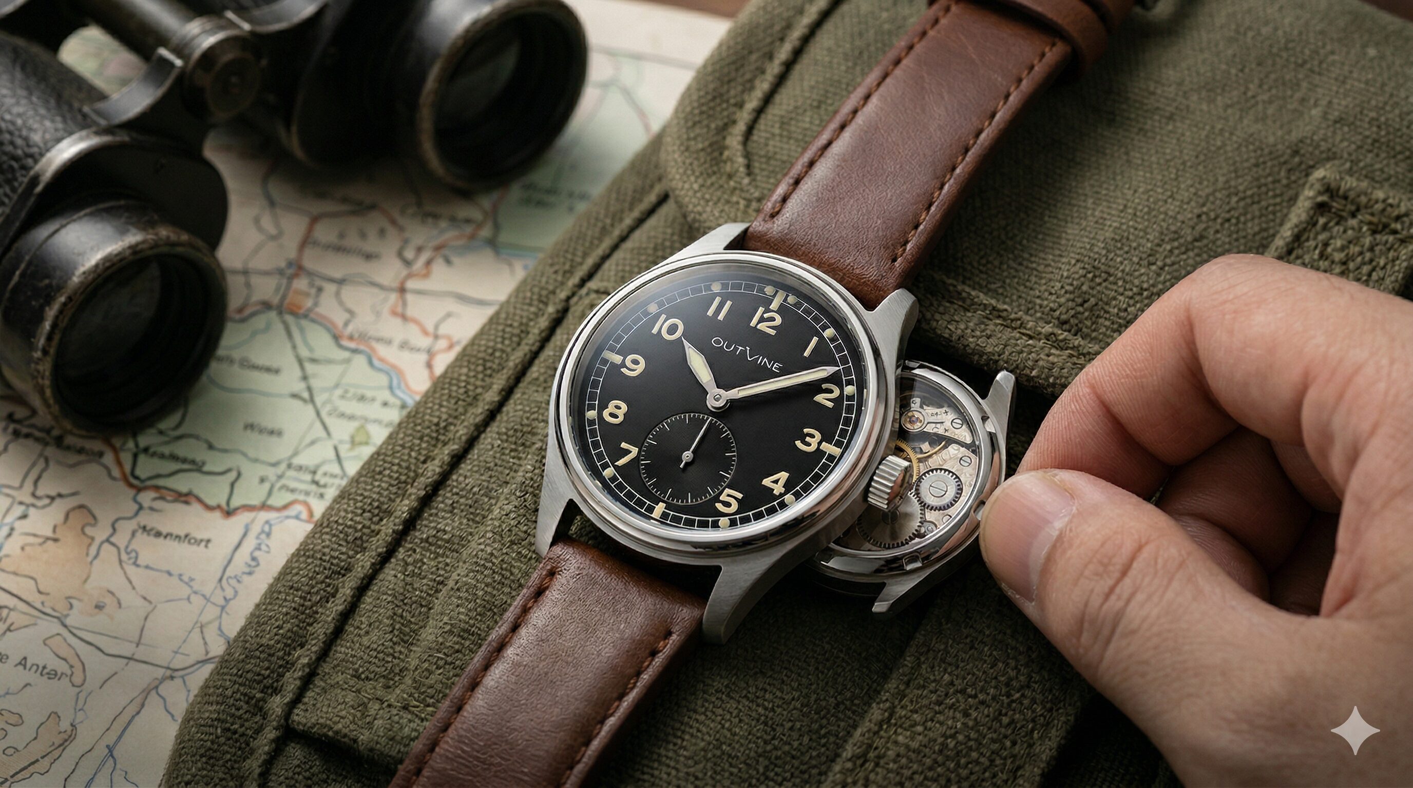 ミリタリーType1940の魅力とは？40年代軍用時計を完全再現した手巻き式の真髄